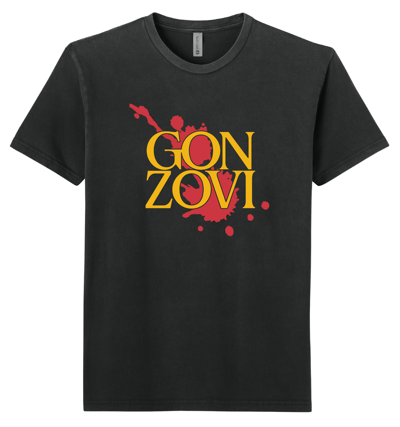 Gon Zovi Logo Tee - Washed Black (Unisex)