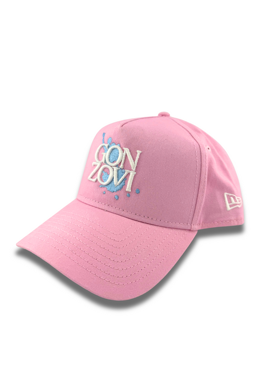 Gon Zovi Logo A-Frame Snapback - "Blush Pink"