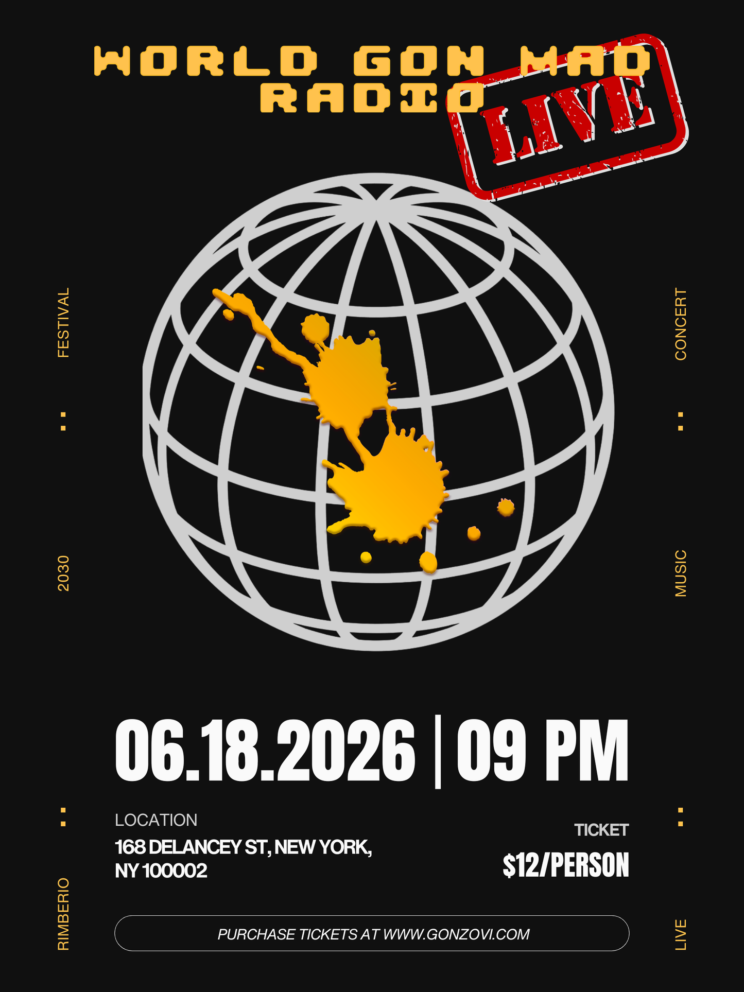 WORLD GON MAD: LIVE